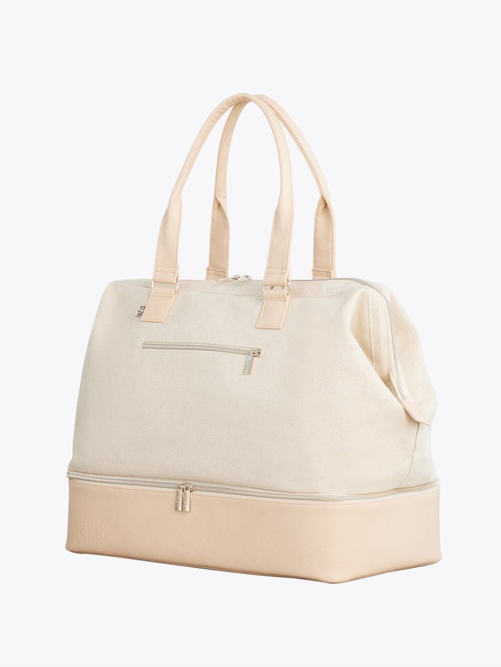 NWT Beis The Weekender | Beige | Carry-on Travel Bag - Picture 4 of 11